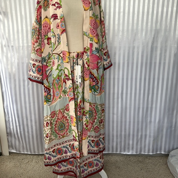 Zara kimono/ robe / duster - Picture 10 of 12